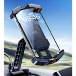 Remax RM-C52 Motorcycle Mount – Secure Grip & 360° Rotation Phone Holder - Image 2