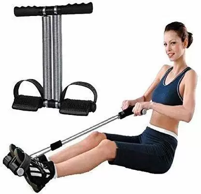 Tummy Trimmer Double Spring exercise machine Leg Exercise Thigh Exerciser