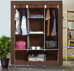 3 Layer Storage Wardrobe Model 88130 Shelf Rack Fancy And Foldable
