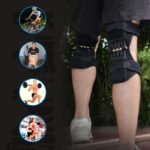 1 Pair Patella Booster Spring Knee Brace for Mountaineering