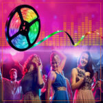 5M RGB Waterproof LED Strip Light12V Current With Remote Controller