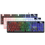 TX35 Limeide RGB Suspension Backlit Lightweight Luminous Wired Gaming Keyboard - Image 8