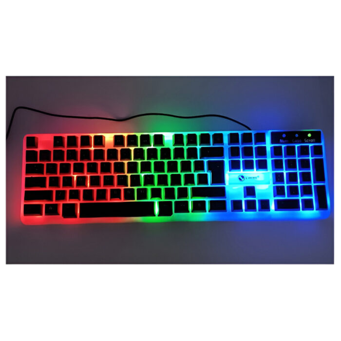 TX35 Limeide RGB Suspension Backlit Lightweight Luminous Wired Gaming Keyboard - Image 10