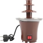CHOCOLATE FOUNTAIN 3-TIER MINI CHOCOLATE Tower Three Layer MELTING Fondue Pot - Image 5