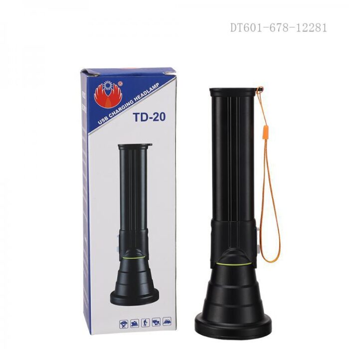 Rechargeable Flashlight | Usb charging headlamp | Waterproof Torch light  TD-20 - Image 3