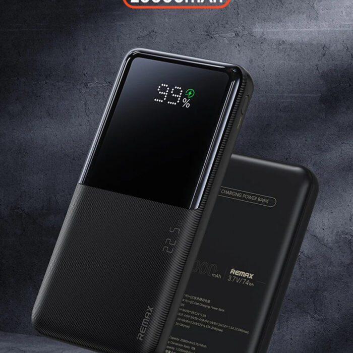 RPP-623 Remax 20000mAh LED Display, PD+QC 20w+22.5W Fast Charging Multi-Device Compatibility Powerbank - Image 12