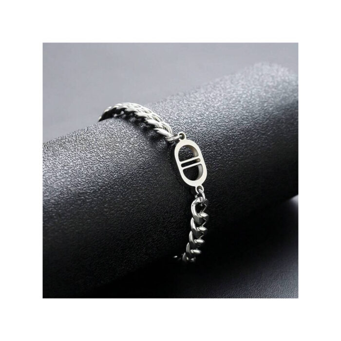 Durable Unisex Bold Stainless Steel Cuban Link Bracelet with Non-Tarnish and Waterproof Finish - Image 4