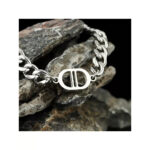 Durable Unisex Bold Stainless Steel Cuban Link Bracelet with Non-Tarnish and Waterproof Finish - Image 13