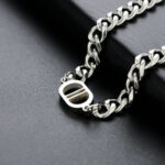 Durable Unisex Bold Stainless Steel Cuban Link Bracelet with Non-Tarnish and Waterproof Finish - Image 5