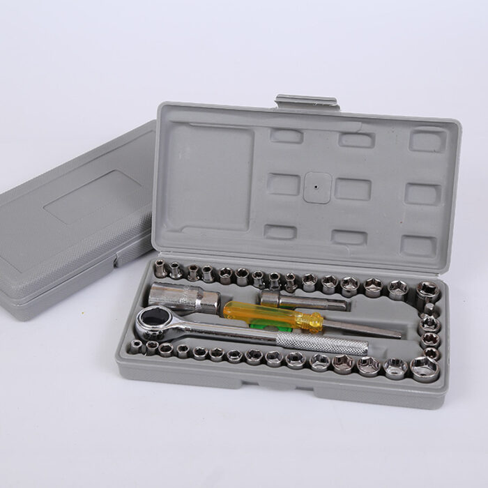 40Pcs Household Sets Household Tools Repair Auto Repair Hardware Tools Kit - Image 1