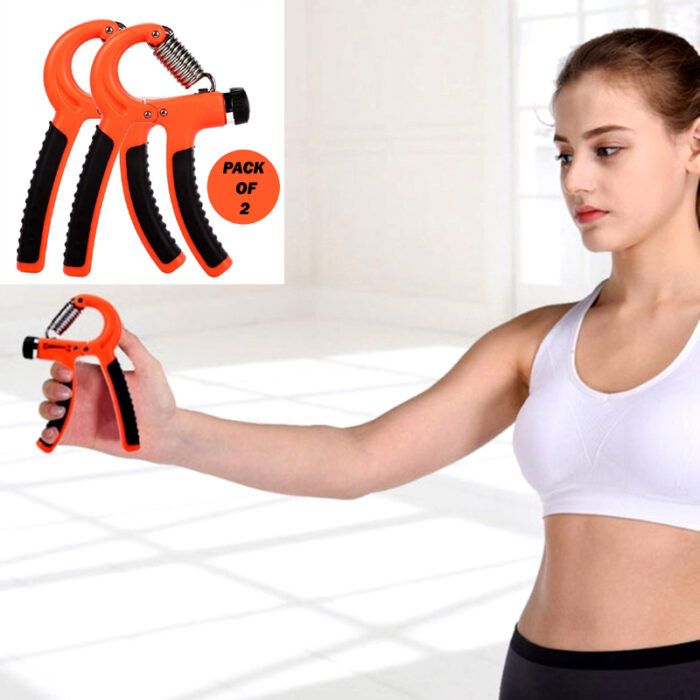 Set of 2 Adjustable Heavy Grippers (10-40Kg) for Fitness, Hand Exerciser, Grip Wrist, and Finger Strength Training - Image 3