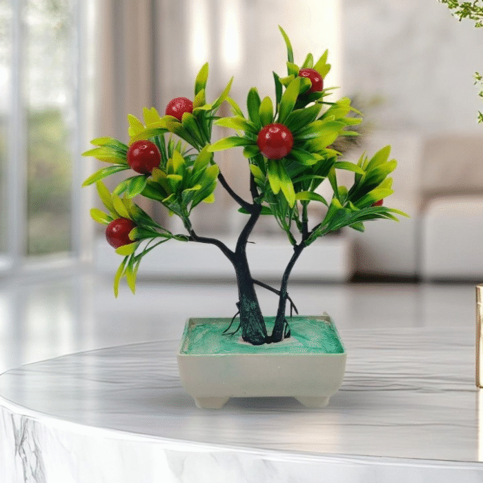 Artificial Apple fruit  Tree Decoration Piece - Image 1