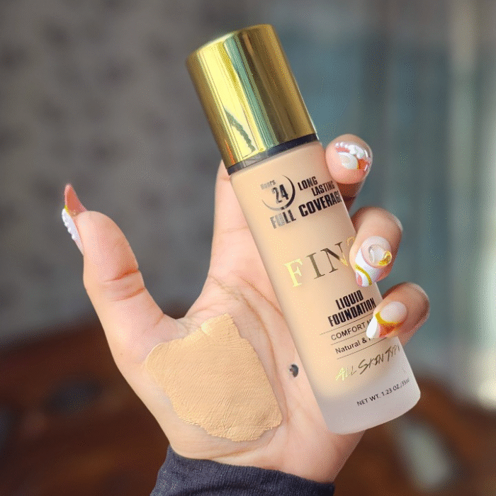 FINZ 24 Hours Long Lasting Full Coverage Liquid Foundation - Image 2
