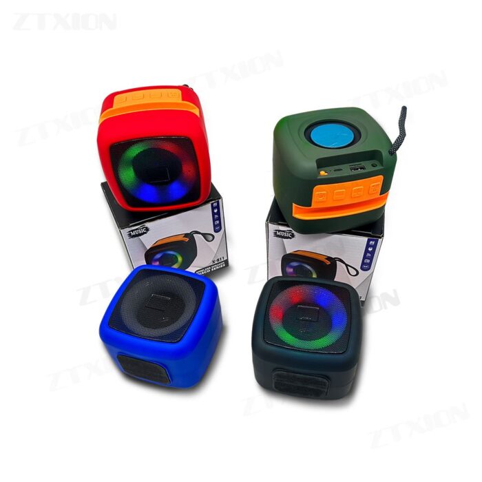 X-911 Wireless Portable Rechargeable Mini Blutooth Speaker With LED Lights And Best For Indoor, Outdoors (Random Color) - Image 4