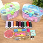 1 Set/Box Convenient Practical Household Sewing Kit Hand Suture Portable Sewing Box