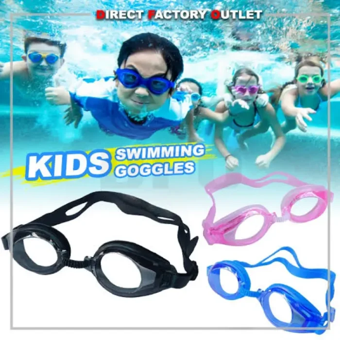 3 in 1 Swimming Goggles Advanced Swimming Goggles For Kids And Adults (Random Color) - Image 3