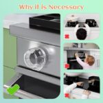 2 PC's stove knob lock Baby Safety Stove Gas Knob Covers & Childproof Oven Lock, Kitchen Safety Stove Locks for Babies & Toddlers - Image 6