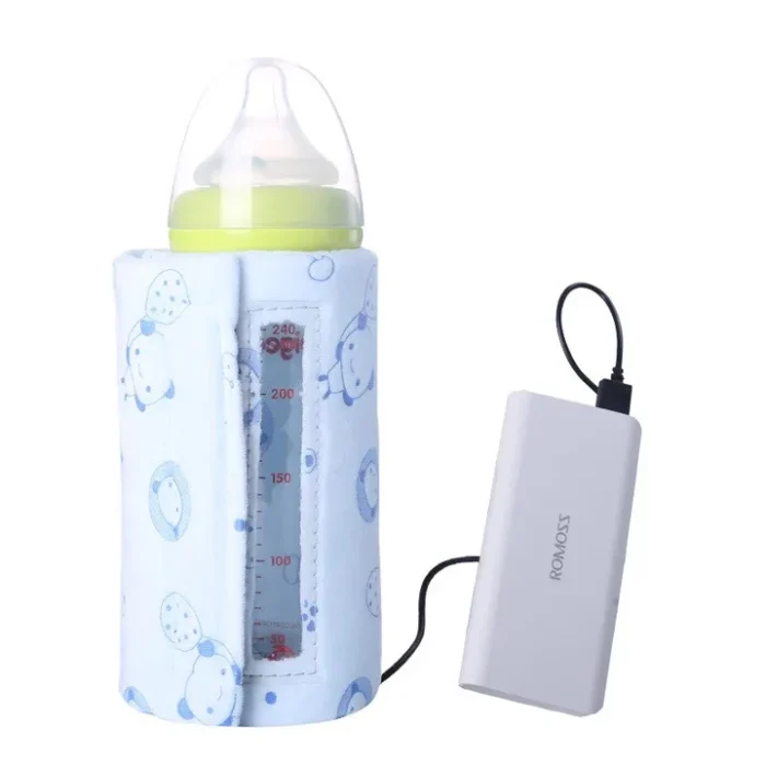 Baby Feeder Warmer Bag (Portable Travel Milk Warmer) (Random Color) - Image 9