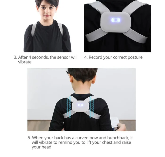 Smart Posture Corrector Belt with Intelligent Detection Vibration Reminder Sensor - Image 9