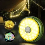 Hanging lantern with garland, camping atmospheric garland, rechargeable LED garland 9 m - Image 4