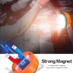 Mini work light Work Light Mini Camping Tent Lamp with Hanging Hook 3 Mode Night Light Rechargeable Waterproof Portable Lamp Outdoor Home - Image 3