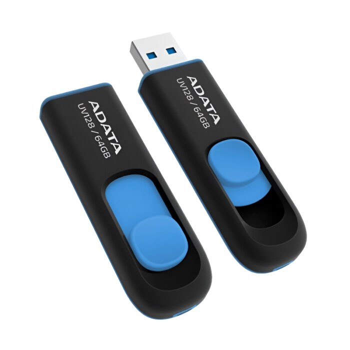 ADATA UV128 USB 3.2 Flash Drive – Sleek, Slide-Out Design | Available in 32GB, 64GB, and 128GB - Image 9
