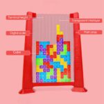 Color Pattern Block Mind Game Challenge | Kids Educational Toy Building Blocks | Kids Educational Toy Building Blocks | Tetris Learning Toy for Children, Tetris Game Children (Random colors) - Image 7