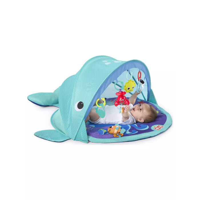 Newborn Shark Shape Folding Baby Playmat & Activity Gym - Image 1