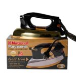 1000W Heavy Duty Super Deluxe Dry Iron With 24K Chrom Coating And Temperature Control - Image 2