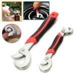 2 PCs Multi-Function Universal Wrench Set Snap and Grip Wrench (random color)