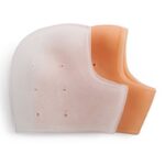 Set Of 4 Pairs Silicone Gel Moisturizing Heel Socks -Unisex Foot Protectors With Shoe Cushion For Cracked Heel Pain Relief - Image 7