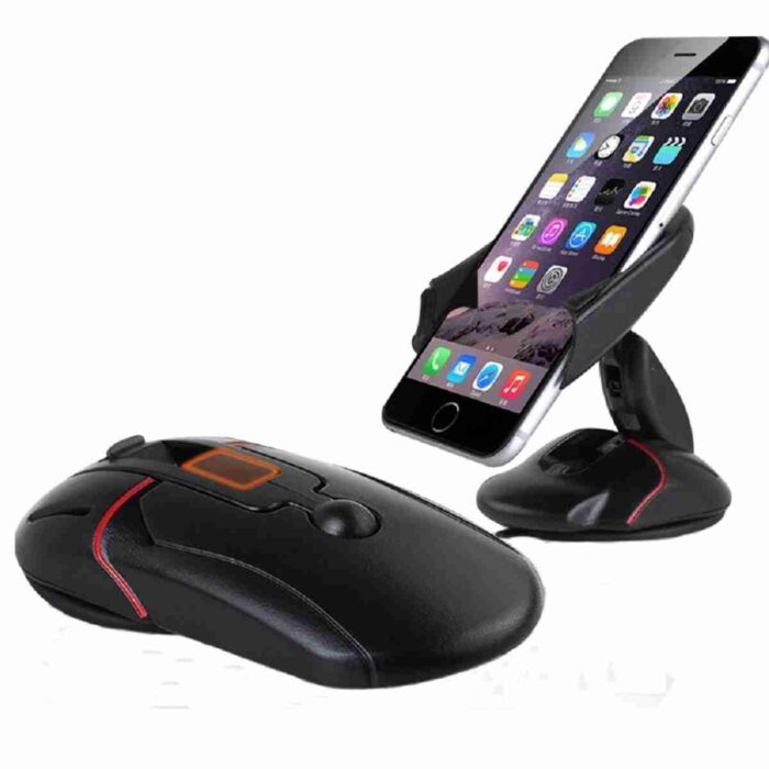Mouse Shaped Mobile Hder Desk Holder One Touch Open - Image 1