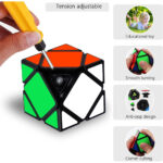Smooth High Speed Colorful Skewb Cube 3D Puzzle Toy For Kids - Image 3