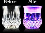 LED Flashing Glowing Water Liquid Activated Light Up Glass Cup Mug Luminous Party Drink Cup - Image 9