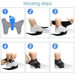 1 Pcs Right Foot Breathable Ankle Brace for Sprained Ankle,Stabilize Ligaments,Prevent Re Injury for men & women with Adjustable Wrap - Image 4