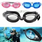 3 in 1 Swimming Goggles Advanced Swimming Goggles For Kids And Adults (Random Color) - Image 4