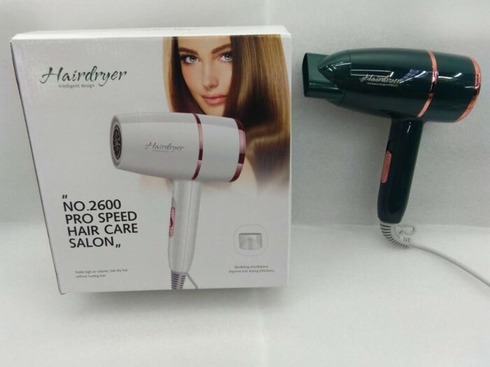 Professional Hair Dryer High Power Styling Tools Blow Dryer Hot & Cool EU Plug (No 2600) Pro Speed Hair Care (Random Color) - Image 4