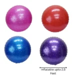 700G Ball, ,55Cm Exercise Ball Large Spikes Tactile Sensory Massage Withrout Pump (Random Color) - Image 2