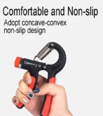 Hand Gripper Adjustable Heavy Duty Grip Hand Trainer Training Equipment Equipment Fitness Hand Exercise Exercise Grip Portable(Random Color) - Image 3