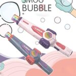 Amusing Toy Elastic Smog Bubble Machine with Bubble Water Bubble Wand Heart Toy (Random Color) - Image 3