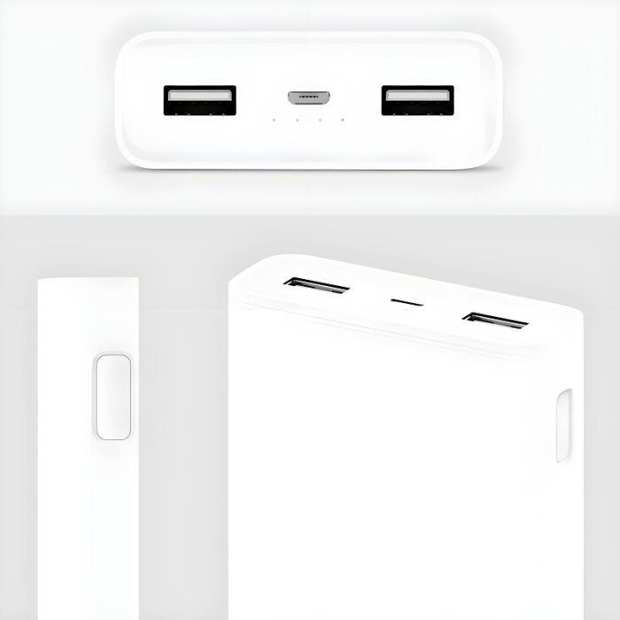 High-Capacity 20000mAh Portable Fast Charging Powerbank With Dual USB Outputs - Image 3