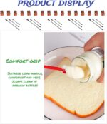 3 pcs Mini Silicone Telescopic Spatula and Scooping Spoon, Mini Makeup Spatula , Heat-resistant Silicone Spatula Sets for Cooking, Cosmetics - Image 7