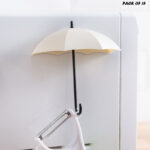 Pack Of 15 Pcs Umbrella Hook Wall Door Key Hanger Key Holder Decorative Hooks - Image 8
