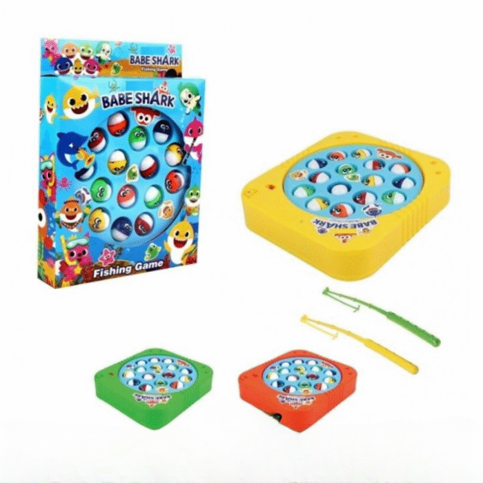 Babe Shark Fishing Game Fish Catching Kids Play Set (Random color) - Image 1