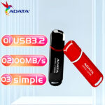 Adata UV 150 USB 3.2 Flash Drive with 32GB, 64GB and 128GB Capacity - Image 3