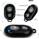 Pack Of 3 Easy Pair Mini Selfie Bluetooth Remote Shutter For All Smart Phones - Image 8
