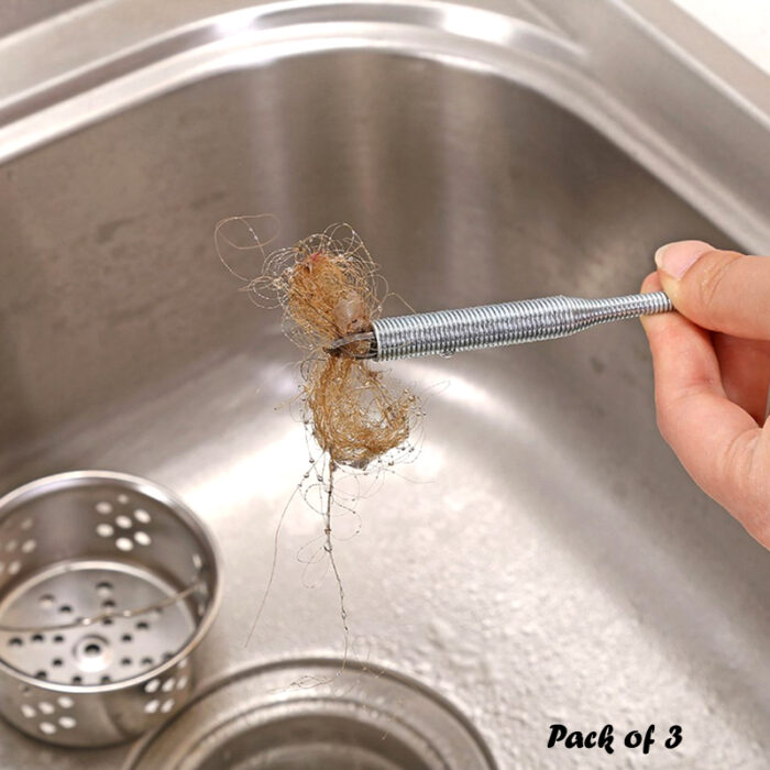 Pack of 3 Pcs Flexible Hand-Pinch Sewer Picker With Pressable Garbage Clip For Efficient Dredging - Image 7