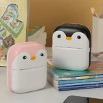 The Adorable Penguin Design Rechargeable Portable Mini Printer (random color) - Image 8