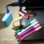 12Pcs Mini Portable USB LED Light Lamp For Power Bank Computer Notebook Laptop Reading - Image 4