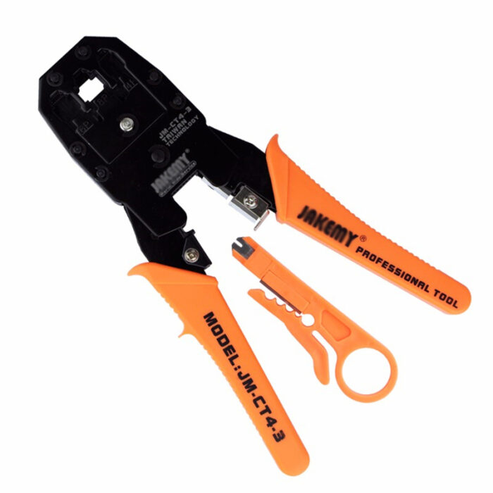 JM-CT4-3 Jakemy High Quality 3 Holes Network Crimping Plier - Image 4